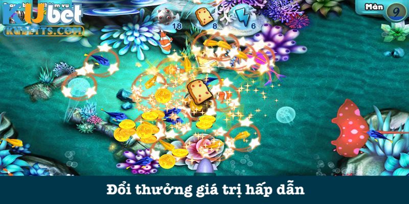 Đổi thưởng bắn cá hấp dẫn